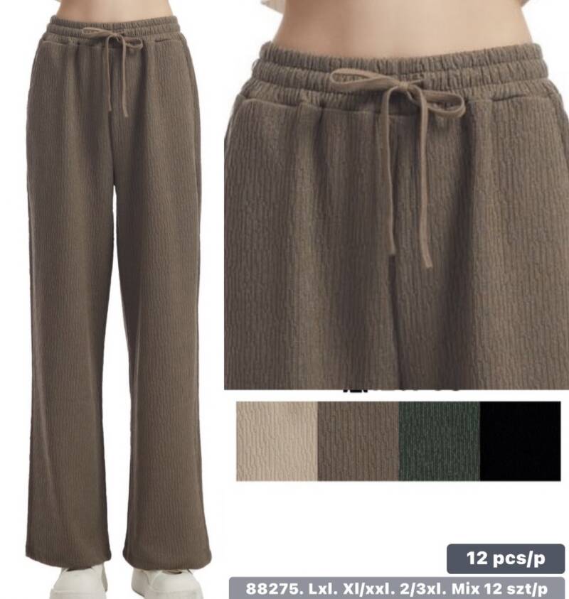 Spodnie damskie Roz L-3XL, Mix kolor Paczka 12 szt